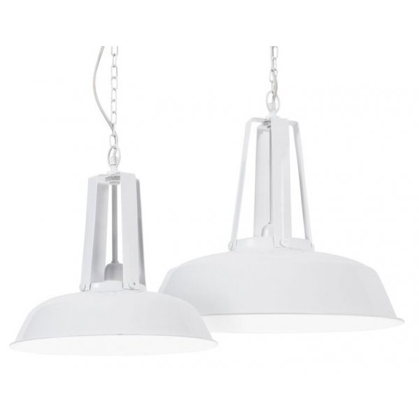Little west taklampa 34 - Vitlackad metall