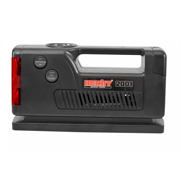 Kompressor med ficklampa och varningsljus - 12V Kompressor med ficklampa och varningsljus - 12V