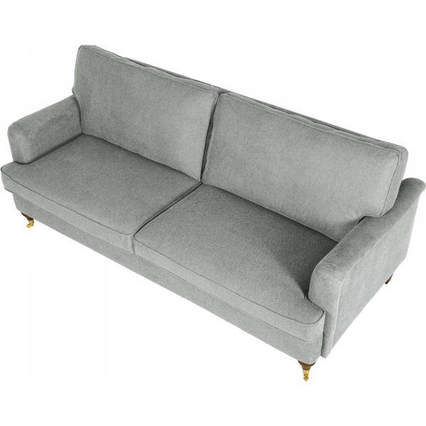 Howard Soffa 3-sits gr� - 210 cm bred - Watford Deluxe
