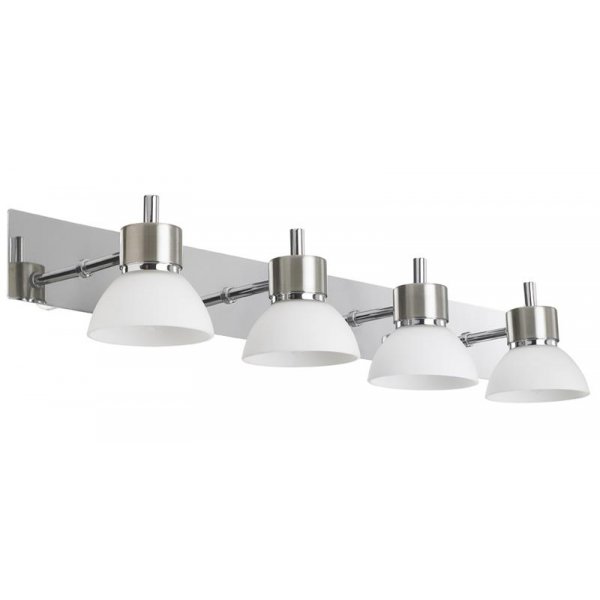 Revsudden Vgglampa 4 - Krom/Stl/Vit