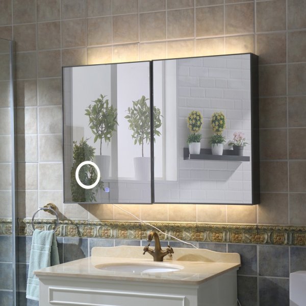 Lumina peilikaappi LED valaistuksella - 70 cm Lumina peilikaappi LED valaistuksella - 70 cm