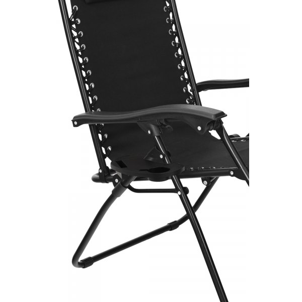 Sonnenliege Amalia - Schwarz Baden Baden + Textilimprägnierung für Outdoormöbel Sonnenliege Amalia - Schwarz Baden Baden + Textilimprägnierung für Outdoormöbel