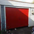 Kundbild Garageport 10 �C - T�t (utan glas): En stabil och rej�l garaged�rr....
