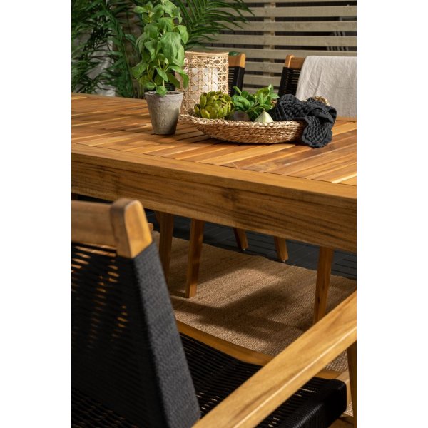 Prässebo Matgrupp (200x90) - Natur - 6 Stolar Prässebo Matgrupp (200x90) - Natur - 6 Stolar