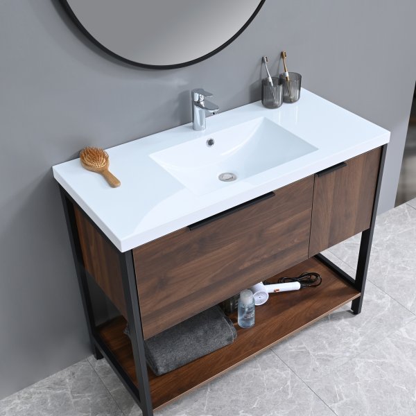 Badrumsmbler Burbon - Valnt