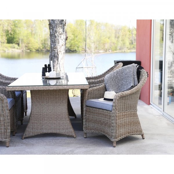 Matgrupp Sienna: Matbord inklusive 6 st Mercury ftljer