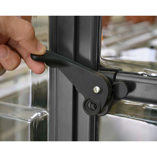 Canopia Balance Polycarbonat Drivhus 11,9 m² - Mørkegrå Canopia Balance Polycarbonat Drivhus 11,9 m² - Mørkegrå