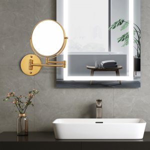 Vgmonteret makeup spejl | 3x forstrrelse | Jessie