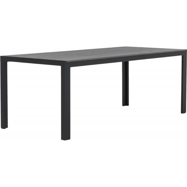 Utematgrupp – Las Vegas & Svea | Svart Aluminium | 8 positionsstolar Utematgrupp – Las Vegas & Svea | Svart Aluminium | 8 positionsstolar