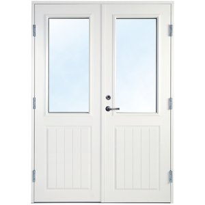 Paraltandörr med klarglas - Bröstningshöjd 900 mm + Monteringskit - Altandörrar, Ytterdörrar, Dörrar & portar