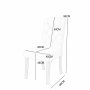 Lexington matstol - Gr�/svart
