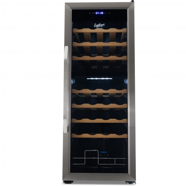 Vinkyl 2 temperaturzoner | 36 flaskor | Tystgående | 42cm bred Vinkyl 2 temperaturzoner | 36 flaskor | Tystgående | 42cm bred