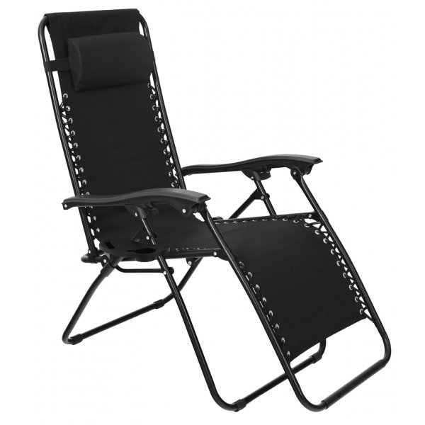 Sonnenliege Amalia - Schwarz Baden Baden + Textilimprägnierung für Outdoormöbel Sonnenliege Amalia - Schwarz Baden Baden + Textilimprägnierung für Outdoormöbel
