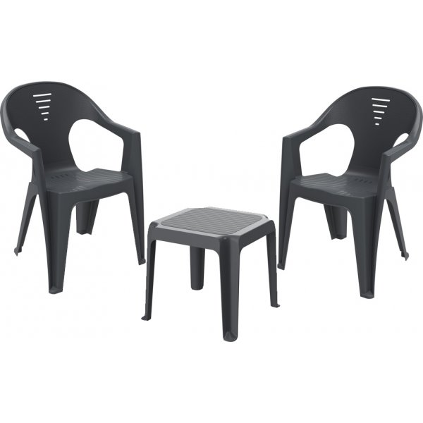 Udendrs mbelst Regina med 2 stole