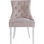 Tuva matstol i beige sammet Tuva matstol i beige sammet