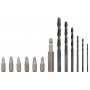 Borrskruvdragare med slagborrfunktion + 2 batteri - Accu Program 1278