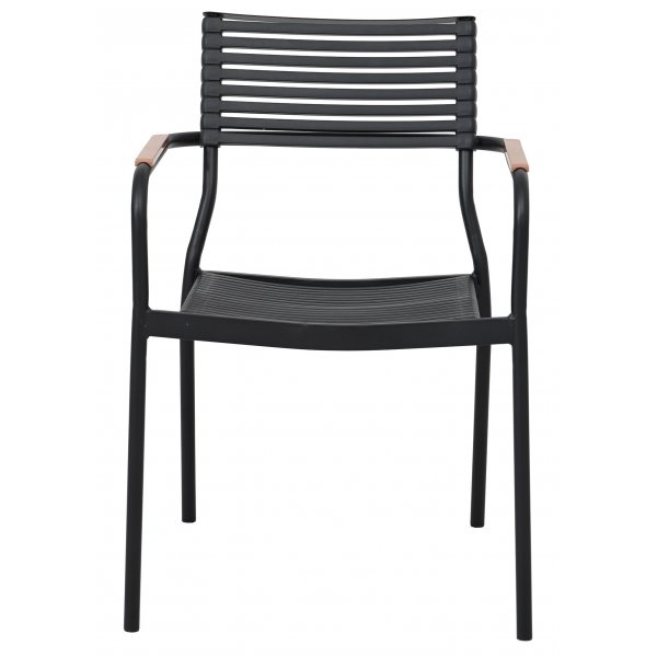 Puutarhatuoli - Pino | Musta/ruskea + Puhdistussuihke ulkokalusteisiin Puutarhatuoli - Pino | Musta/ruskea + Puhdistussuihke ulkokalusteisiin