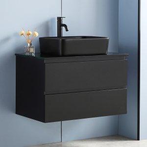 Toilet 80 cm | Med håndvask i sort design | Nimbus Toilet 80 cm | Med håndvask i sort design | Nimbus