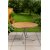 Mllan bord runt 110 cm - Teak / Galvaniserat stl