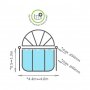 EXIT Dome fr pool 450cm