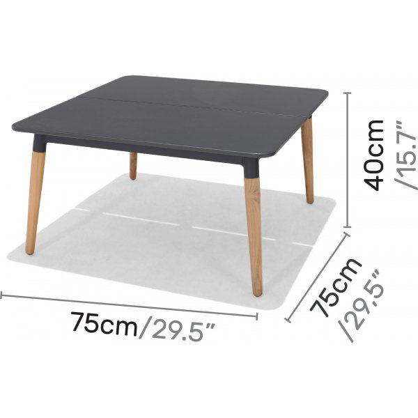 Livsstil Have Ipanema udendørs gruppe med hjørnesofa og bord - Grå Livsstil Have Ipanema udendørs gruppe med hjørnesofa og bord - Grå