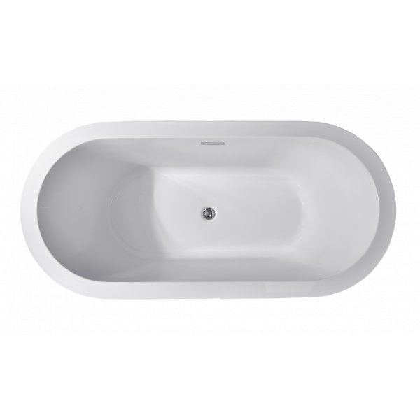 Fristående badkar Livet – 170 x 80 cm Fristående badkar Livet – 170 x 80 cm