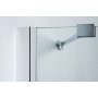 Duschdrr Free Line - 6mm glas (gavel + drr H 195 cm) 