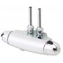 FM Mattsson Skerhetsblandare fr dusch (40 c/c), 9000 Krom - 9255-0000