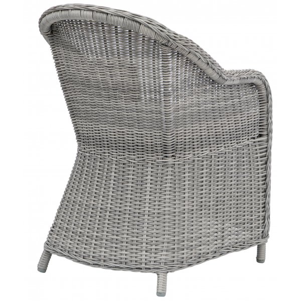 Balkonset; 2 Stühle und Tisch 48 x 48 cm grau/Rattan - Tor/Mercury + Reinigungsspray für Gartenmöbel Balkonset; 2 Stühle und Tisch 48 x 48 cm grau/Rattan - Tor/Mercury + Reinigungsspray für Gartenmöbel