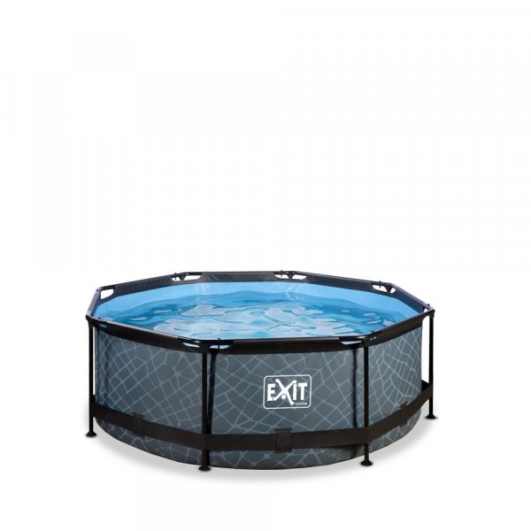 Pool 244x76cm med filterpump - Gr