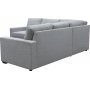 H�rnsoffa Belissa med b�ddfunktion och f�rvaring - 235x235 cm - m�rkgr�