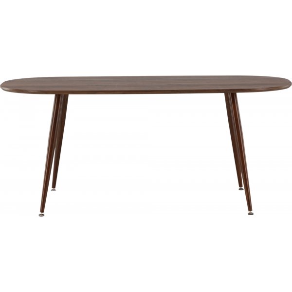 Sanford matbord 180 x 90 cm - M�rkbrun