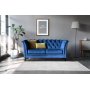 Soffa 2-sits chesterfield bl� - Milton