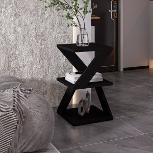 Albeni sidobord - Svart