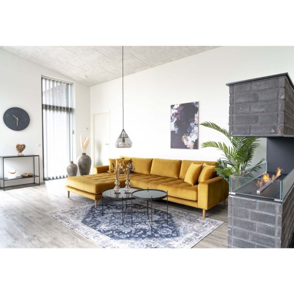 Venezia Soffbord 70 x 70 cm - St�l/glas