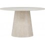 Matbord �120 cm - Beige marmor - Lanzo