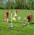 Multispel 6 i 1 - Fotboll Tennis Badminton Volleyboll Frisbee - Bolln�t 300x35 cm