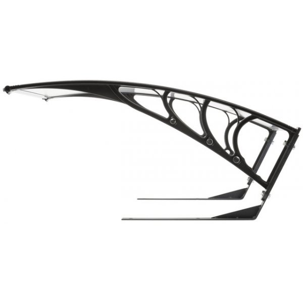 Tak f�r robotgr�sklippare v�derbest�ndigt 75x60x46 cm svart