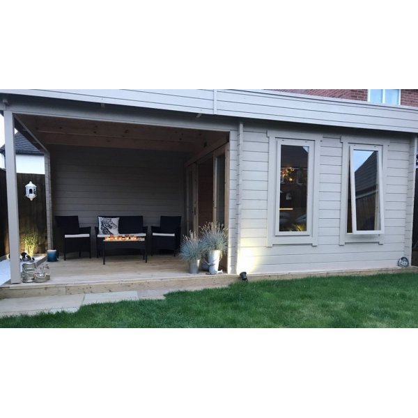 Attefallshus Arne B - 19,2 m² Attefallshus Arne B - 19,2 m²