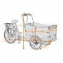 Eldriven Ldcykel med svart lda - 10 Ah