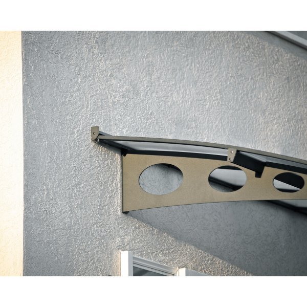 Canopia Herald Entrétak 1,4 x 6,7 - Grå/opalglas Canopia Herald Entrétak 1,4 x 6,7 - Grå/opalglas