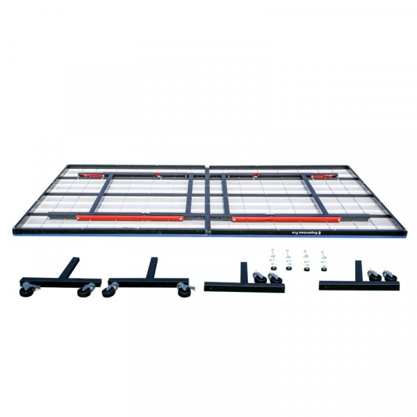 Bordtennisbord til udendrs brug - Sammenklappeligt med hjul