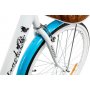 Damecykel Classic 26\\\" - hvid og bl