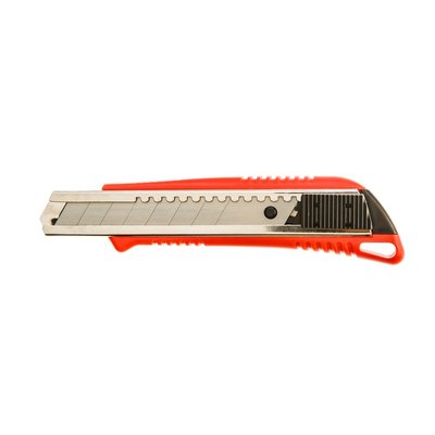 Brytbladskniv, 18 mm (röd)