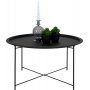 Bastia Couchtisch �75 cm - Schwarz