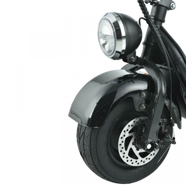 Elscooter - Svart 800W Elscooter - Svart 800W