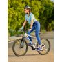 Mountainbike Neel 26" - Hvid + Reflekterende sele