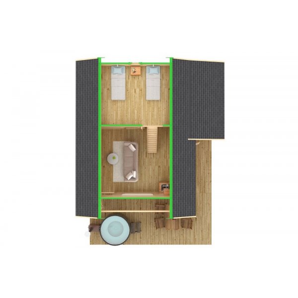 Fritidshus Astrid - 52,5 m