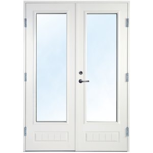 Paraltandörr med klarglas - Bröstningshöjd 400 mm + Tryckespaket - Altandörrar, Ytterdörrar, Dörrar & portar
