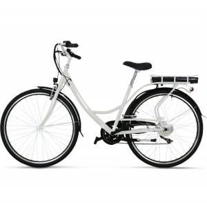 Elcykel dam 28" | 250W - 14,5 Ah | Europatillverkad - Vit Elcykel dam 28" | 250W - 14,5 Ah | Europatillverkad - Vit